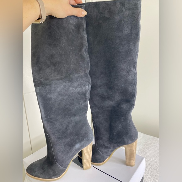 Gorgeous NWT Dolce Vita Celine Slouchy Suede Boot in Anthracite Size 7.5 - Picture 2 of 4